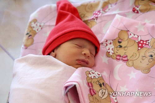 러시아 신생아 [타스=연합뉴스]
